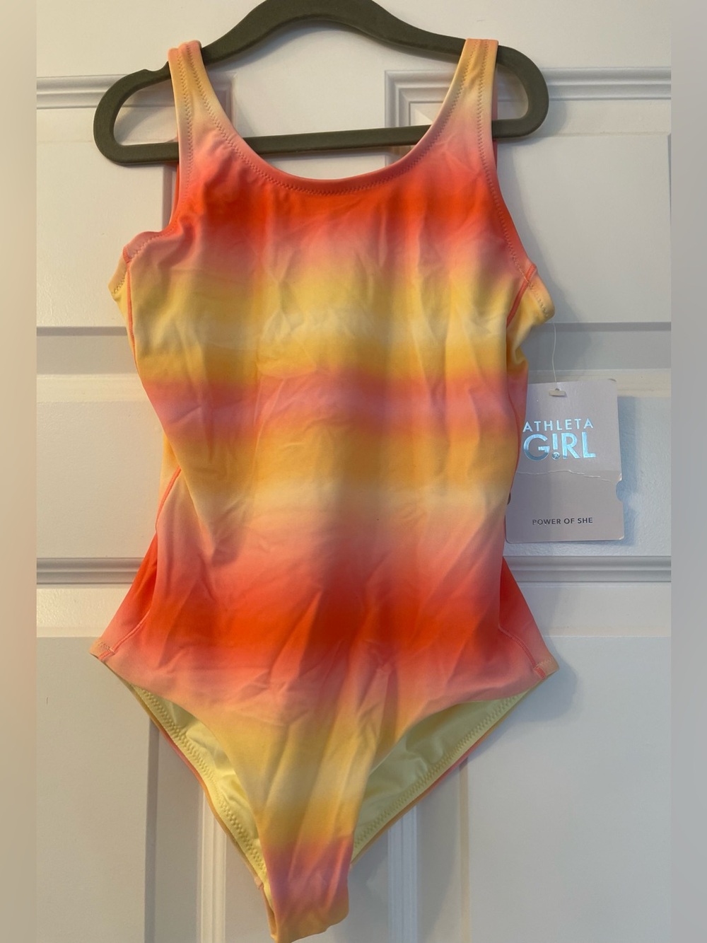 NWT Athleta Girl ombré bathing suit - 7